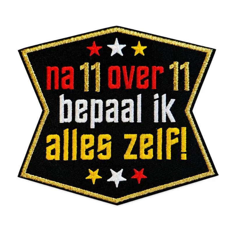 Na 11 over 11 bepaal ik alles zelf